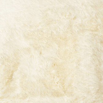 Hoogpolig vloerkleed NAVARRA 60x100 cm polyester cr&egrave;mekleurig 9