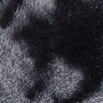 Hoogpolig vloerkleed NAVARRA 60x100 cm polyester donkergrijs 9