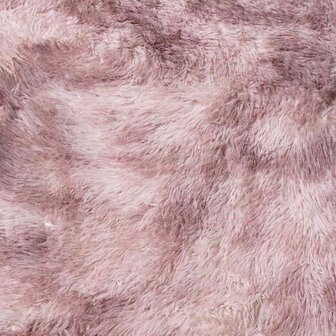 Hoogpolig vloerkleed NAVARRA 60x100 cm polyester stoffig roze 9
