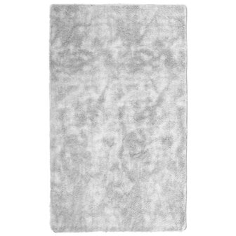 Hoogpolig vloerkleed NAVARRA 60x100 cm polyester lichtgrijs 2