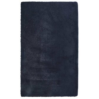 Hoogpolig vloerkleed NAVARRA 60x100 cm polyester marineblauw 2