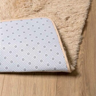 Hoogpolig vloerkleed NAVARRA 80x150 cm polyester beige 6