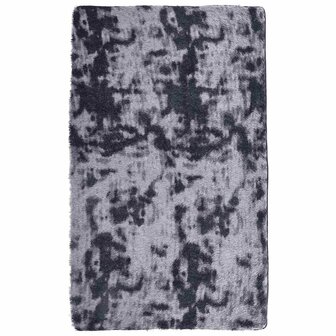 Hoogpolig vloerkleed NAVARRA 80x150 cm polyester donkergrijs 2