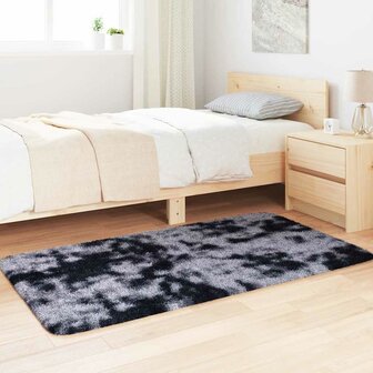 Hoogpolig vloerkleed NAVARRA 80x150 cm polyester donkergrijs 3