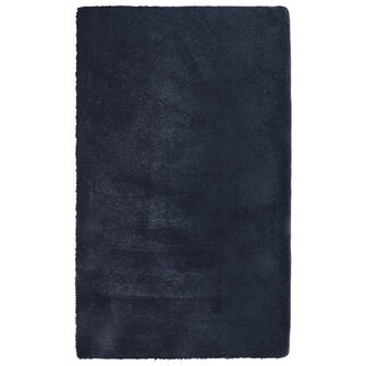 Hoogpolig vloerkleed NAVARRA 80x150 cm polyester marineblauw 2