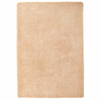 Hoogpolig vloerkleed NAVARRA 120x170 cm polyester beige 2