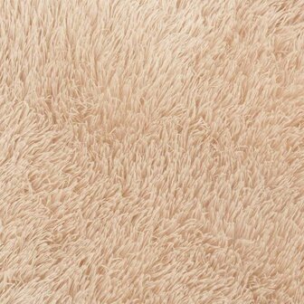 Hoogpolig vloerkleed NAVARRA 120x170 cm polyester beige 9