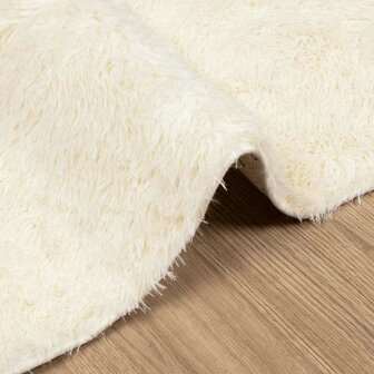Hoogpolig vloerkleed NAVARRA 120x170 cm polyester cr&egrave;mekleurig 5