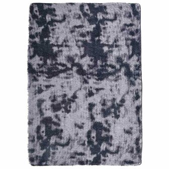 Hoogpolig vloerkleed NAVARRA 120x170 cm polyester donkergrijs 2
