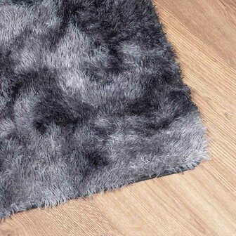 Hoogpolig vloerkleed NAVARRA 120x170 cm polyester donkergrijs 4