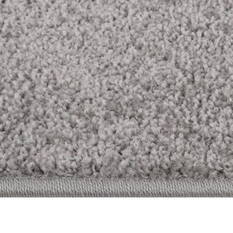 Vloerkleed kortpolig 80x150 cm grijs 4