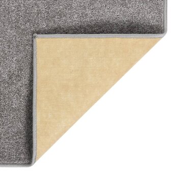Vloerkleed kortpolig 80x150 cm grijs 5