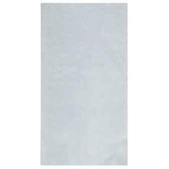 Vloerkleed HUARTE laagpolig zacht wasbaar 80x150 cm blauw 2