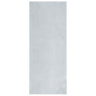 Vloerkleed HUARTE laagpolig zacht wasbaar 80x200 cm blauw 2