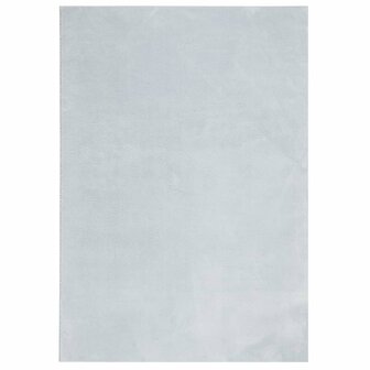 Vloerkleed HUARTE laagpolig zacht wasbaar 140x200 cm blauw 2