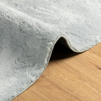 Vloerkleed HUARTE laagpolig zacht wasbaar 140x200 cm blauw 6