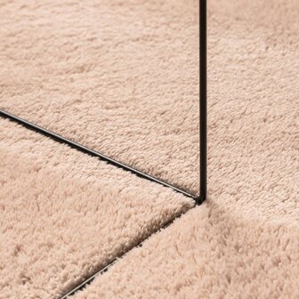 Vloerkleed HUARTE laagpolig zacht wasbaar 120x170 cm roze 8