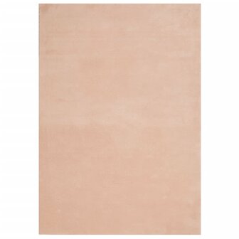 Vloerkleed HUARTE laagpolig zacht wasbaar 140x200 cm roze 2