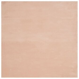 Vloerkleed HUARTE laagpolig zacht wasbaar 160x160 cm roze 2
