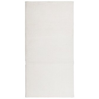 Vloerkleed IZA laagpolig Scandinavisch 100x200 cm cr&egrave;mekleurig 2