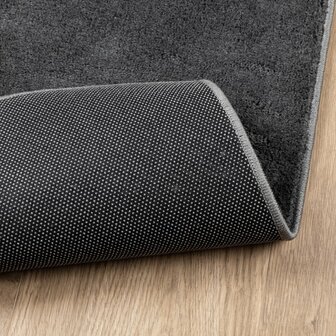 Vloerkleed OVIEDO laagpolig 60x110 cm antracietkleurig 5