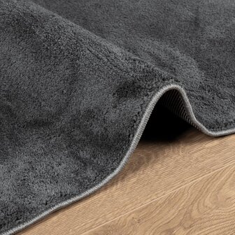 Vloerkleed OVIEDO laagpolig 60x110 cm antracietkleurig 6