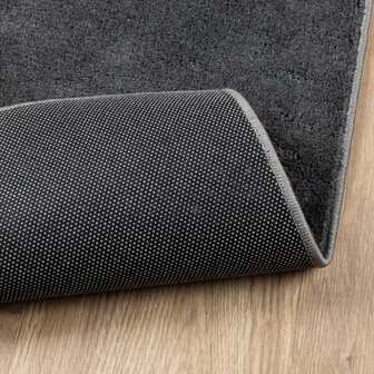 Vloerkleed OVIEDO laagpolig 120x170 cm antracietkleurig 5