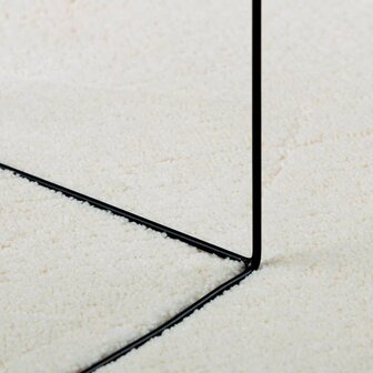 Vloerkleed OVIEDO laagpolig 60x110 cm cr&egrave;mekleurig 8