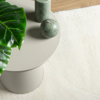 Vloerkleed OVIEDO laagpolig 100x200 cm cr&egrave;mekleurig 7