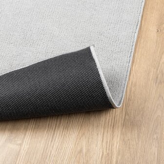 Vloerkleed OVIEDO laagpolig 80x200 cm grijs 5