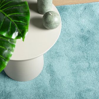 Vloerkleed OVIEDO laagpolig 80x250 cm groen 7