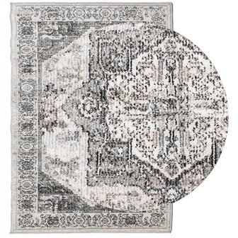 Vloerkleed ARBIZU binnen en buiten vintage stijl 140x200 cm 3