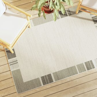 Vloerkleed voor binnen buiten laagpolig 120x180 cm meerkleurig 1