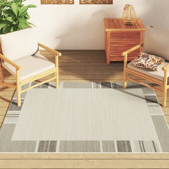 Vloerkleed voor binnen buiten laagpolig 120x180 cm meerkleurig 3