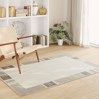 Vloerkleed voor binnen buiten laagpolig 120x180 cm meerkleurig 6