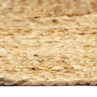 Vloerkleed handgemaakt 200x300 cm jute 3