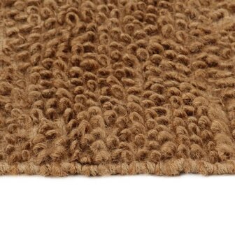 Vloerkleed lussenpool handgemaakt 180x250 cm jute en katoen 4