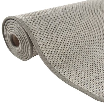 Tapijtloper 80x300 cm sisal-look taupe 5