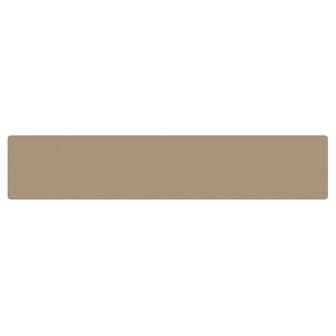 Tapijtloper 80x400 cm sisal-look zandkleurig 3