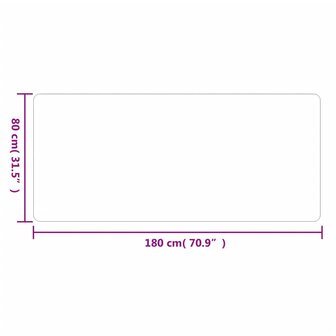 Tapijtloper 80x180 cm grijs 6