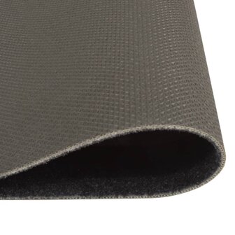 Keukenmat wasbaar koffieprint 45x150 cm fluweel zwart 4
