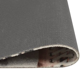 Keukenmat wasbaar shoezone-print 60x180 cm fluweel 3
