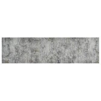 Keukenmat wasbaar betonprint 45x150 cm fluweel 2