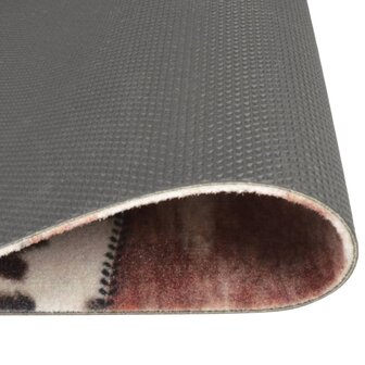 Keukenmat wasbaar dierenhuidprint 45x150 cm fluweel 3