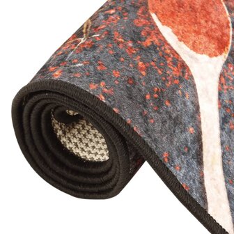 Keukenmat wasbaar anti-slip 60x180 cm meerkleurig 5