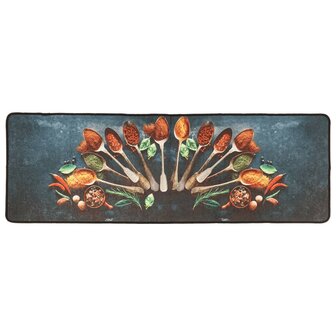 Keukenmat wasbaar anti-slip 60x180 cm meerkleurig 2