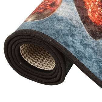 Keukenmat wasbaar anti-slip 60x180 cm meerkleurig 5