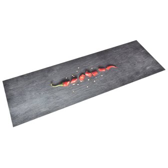 Keukenmat wasbaar Pepper 45x150 cm 2