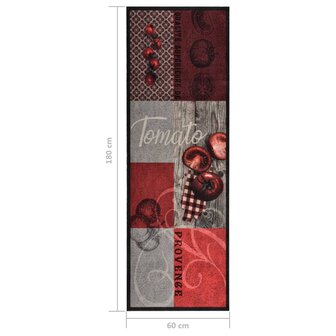 Keukenmat wasbaar Tomato 60x180 cm 6