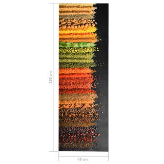 Keukenmat wasbaar Spice 45x150 cm 6